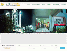 Tablet Screenshot of hotelsunshine3star.com